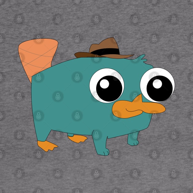 Baby Perry the Platypus by Beca's Sticker and More